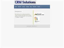 Tablet Screenshot of crmsol.net